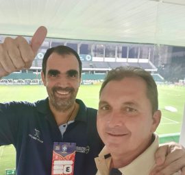 Vinicius com Paulinho Goiano